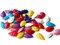 50 20mm Bold Color Mixed Briolette Faceted Teardrops Beads to String